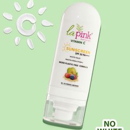 La Pink Vitamin C SPF 50 PA ++++ Sunscreen with Hyaluronic Acid & Niacinamide - 50g-31
