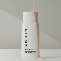 Rovectin Anti-Irritant SPF 50+UV Defense Tinted Sunscreen with Zinc Oxide - 50 ml-33