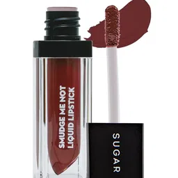 SUGAR Smudge Me Not Liquid Matte Lipstick with Vitamin E 4.5 ml - Teak Mystique 14-11
