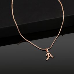 Estele Rose Gold-Plated Pendant With Chain-image-79