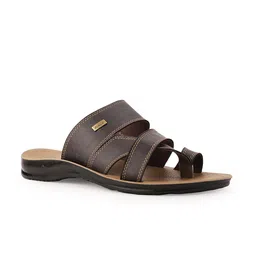 Bata Men Brown Comfort Sandals-image-34