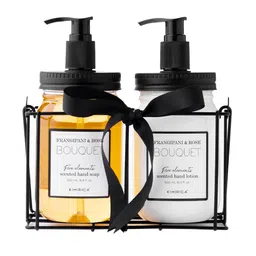 Kimirica Set of Frangipani & Rose Bouquet Scented Hand Soap & Hand Lotion - 500 ml each-45