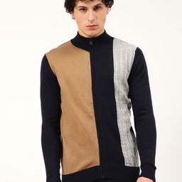 HARSAM Men Colourblocked Sweater-picture-15