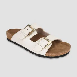 EZOK Men Buckle Detailed Leather Comfort Sandals-picture-24