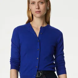 Marks & Spencer Round Neck Cardigan-image-80