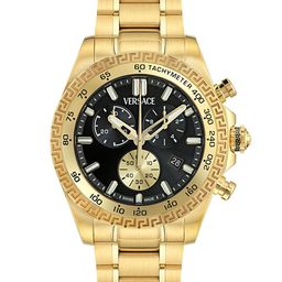Versace Men Embellished Dial & Bracelet Style Straps Analogue Watch VE9K00524-54