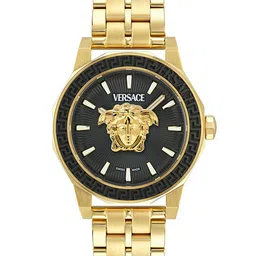 Versace Men Embellished Round Dial Bracelet Style Straps Analogue Watch VE9I00424-image-56