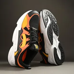 OFF LIMITS Men Colourblocked Lace-Up Sneakers-image-93