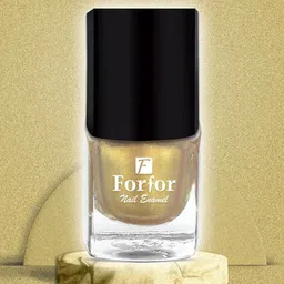 FORFOR Set of 4 Perfect Stay Trendy Nail Polish with Nail Enamel Removing Wipes-4