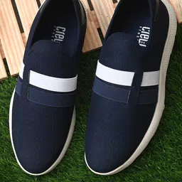 Crew STREET Men Blue Slip-On Sneakers-image-45
