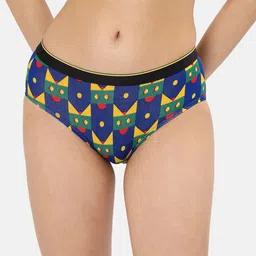 bummer Women Printed Micro Modal Mid Rise Hipster Brief-image-69