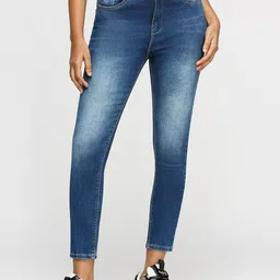 Pepe Jeans Women Skinny Fit High-Rise Heavy Fade Stretchable Jeans-image-96