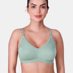SKDREAMS Full Coverage Non Padded Cotton Sports Bra With All Day Comfort-10