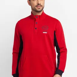 SPYKAR Men Red Sweatshirt-image-24
