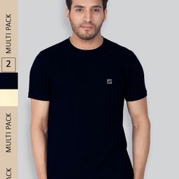 LUX NITRO Pack Of 2 Anti Odour Lounge T-shirts-image-70