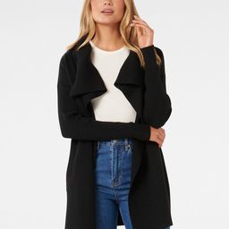 Forever New Ribbed Front-Open Sweaters-11