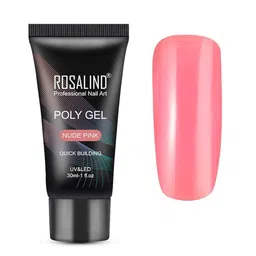 ROSALIND Poly Gel Quick Building Acrylic UV Nail Builder 30 ml - Nude Pink 05-image-22
