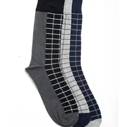 Alvaro Castagnino Men Pack Of 3 Assorted Above Ankle Socks-image-18