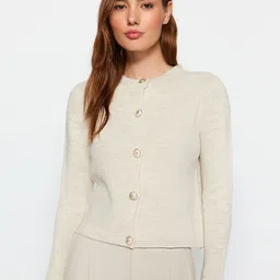 Trendyol Round Neck Acrylic Cardigan-picture-49