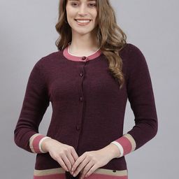 Monte Carlo Colourblocked Ribbed Cardigan-image-11