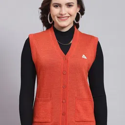 Monte Carlo Sleeveless Woollen Cardigan-27