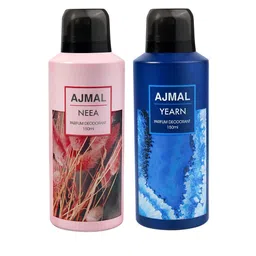 Ajmal Set of 2 Neea & Yearn Long Lasting Perfume Deodorant - 150 ml each-image-23