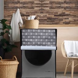 DREAM CARE Grey Printed Waterproof and Dustproof Washing Machine Cover Front Load-image-64