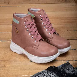 Sneakers villa Women Pink Fashion-image-39