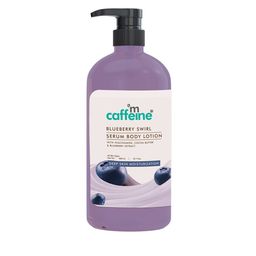 MCaffeine Blueberry Swirl Serum Body Lotion With Niacinamide For Deep Moisturization 300ml-25