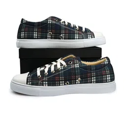 KobSook Men Printed Canvas Sneakers-picture-50