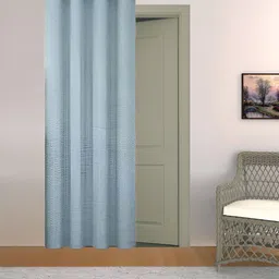 THE CONVERSION Blue Room Darkening Long Door Curtain-image-70
