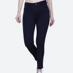 FCK-3 Women Blue Frisky Relaxed Fit High-Rise Stretchable Cotton Jeans-image-73