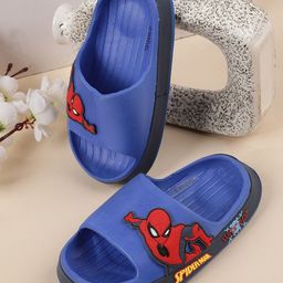 Kids Ville Boys Spider-Man Printed Sliders-image-98