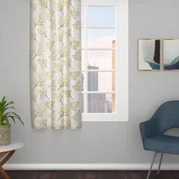 THE CONVERSION Green Floral Window Curtain-image-79