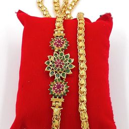 Anujeet Fashion Hub Gold-Plated Necklace-48