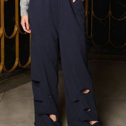 ODETTE Women Straight Fit Chinos Trousers-image-45