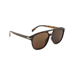 Roadster Lens & Square Sunglasses with UV Protected Sunglasses With Hard Case RD-M22573-11