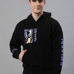 Free Authority Naruto Shippuden Printed Hooded Loose-Fit Pullover-image-20
