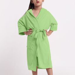 Creeva Melodious Kids Front Pocket Bath Robe-68