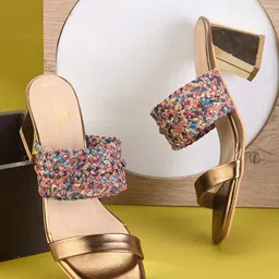 pelle albero Printed Block Heels-17