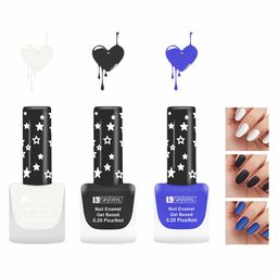 krayons Set of 3 Cute Super Matte Quick Dry Long Lasting Gel Based Nail Enamel - 6 ml each-image-20