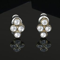 Estele Gold-Plated Classic Studs Earrings-41