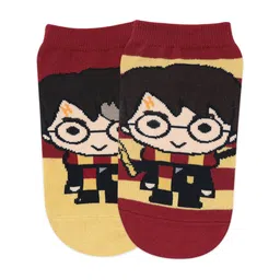 Balenzia Women Pack of 2 Harry Potter Patterned Ankle-Length Cotton Socks-49