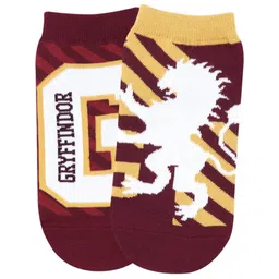 Balenzia Women Pack of 2 Harry Potter Patterned Ankle-Length Cotton Socks-image-28