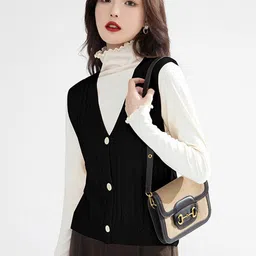StyleCast V-Neck Cable Knit Cardigan-picture-48