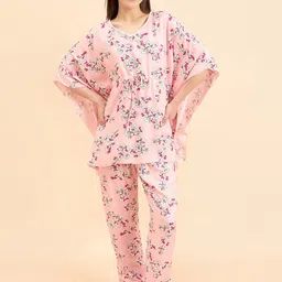 Sweet Dreams Pink Printed Night suit-image-63