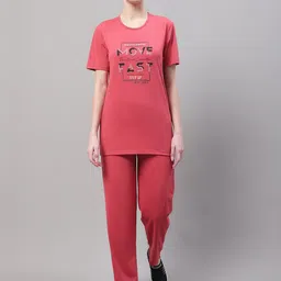 VIMAL JONNEY Printed Cotton T-Shirt & Track Pants Co-Ords-picture-25