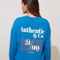 20Dresses Women Blue Printed Pullover Sweatshirt-image-71