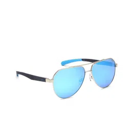 IDEE Men Aviator Sunglasses with UV Protected Lens IDS2998C4SG-1