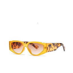 AUGEN Unisex Brown Lens & Yellow Cateye Sunglasses with UV Protected Lens VI-SG-121-image-66